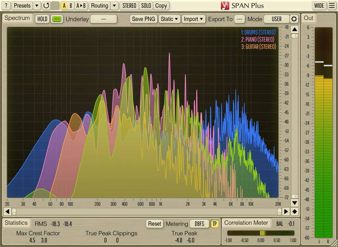 Voxengo Span Plus Spectrum Analyzer Plugin Vst Au Aax