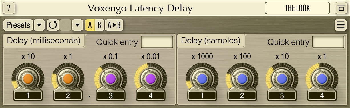 Audio Latency Compensation Plugin [VST, AU, AAX] - Latency Delay - Voxengo
